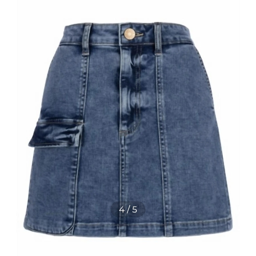 Kut From The Kloth Zoe Denim Mini Skirt Sz. 16